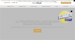 Desktop Screenshot of hotelroyalgeneva.com