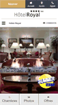 Mobile Screenshot of hotelroyalgeneva.com